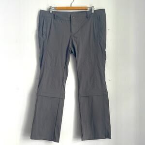 REI convertible athletic outdoor hiking quick dry nylon pants sz 16P